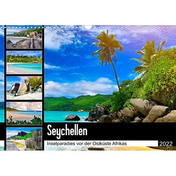 Seychellen - Inselparadies vor der Ostküste Afrikas (Wandkalender 2022 DIN A3 quer), Alexandra Goldbach