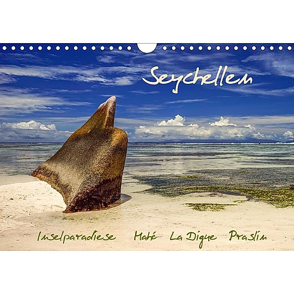 Seychellen - Inselparadiese Mahé La Digue Praslin (Wandkalender 2020 DIN A4 quer), Silke Liedtke Reisefotografie