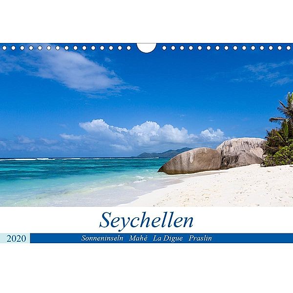 Seychellen. Sonneninseln - Mahé, La Digue, Praslin (Wandkalender 2020 DIN A4 quer), Andreas Weber - ArtOnPicture