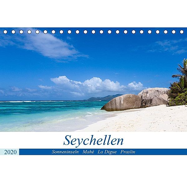 Seychellen. Sonneninseln - Mahé, La Digue, Praslin (Tischkalender 2020 DIN A5 quer), Andreas Weber - ArtOnPicture