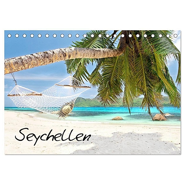 Seychellen (Tischkalender 2024 DIN A5 quer), CALVENDO Monatskalender, Jenny Sturm