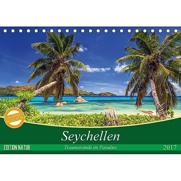 Seychellen - Traumstrände im Paradies (Tischkalender 2017 DIN A5 quer), Patrick Rosyk