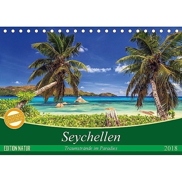 Seychellen - Traumstrände im Paradies (Tischkalender 2018 DIN A5 quer) Dieser erfolgreiche Kalender wurde dieses Jahr mi, Patrick Rosyk