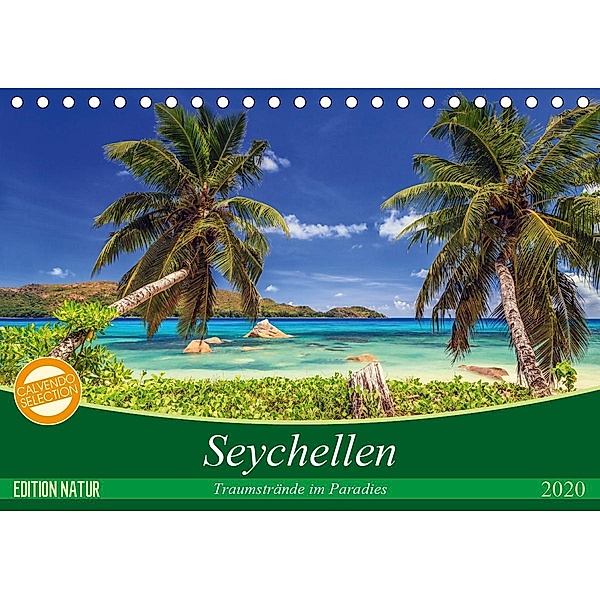 Seychellen - Traumstrände im Paradies (Tischkalender 2020 DIN A5 quer), Patrick Rosyk
