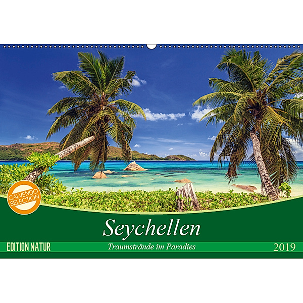 Seychellen - Traumstrände im Paradies (Wandkalender 2019 DIN A2 quer), Patrick Rosyk