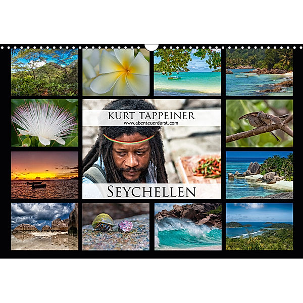 Seychellen (Wandkalender 2019 DIN A3 quer), Kurt Tappeiner