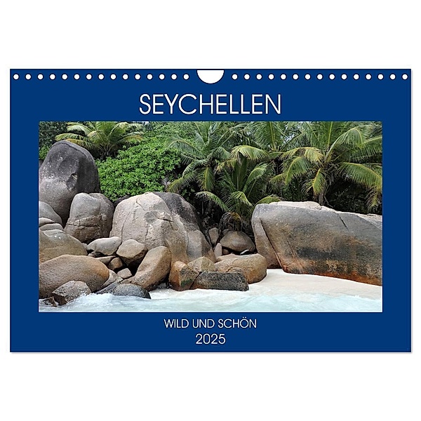 Seychellen - Wild und Schön (Wandkalender 2025 DIN A4 quer), CALVENDO Monatskalender, Calvendo, by denkmayrs