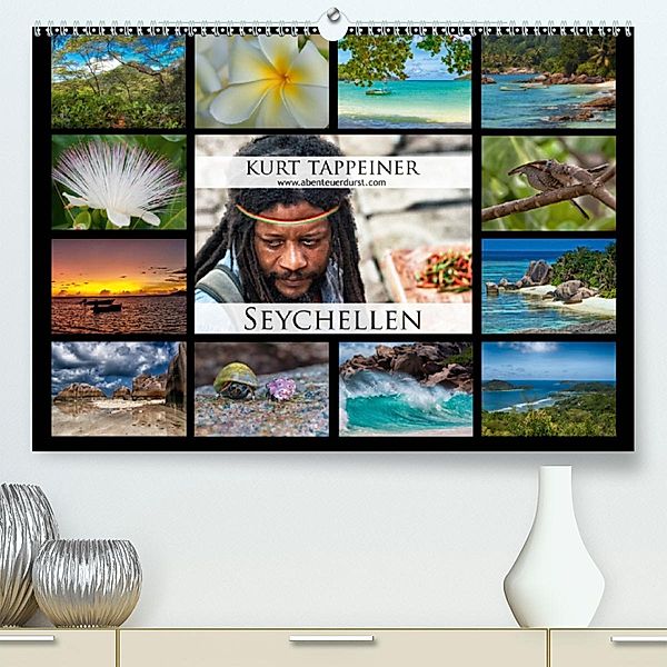 Seychellen(Premium, hochwertiger DIN A2 Wandkalender 2020, Kunstdruck in Hochglanz), Kurt Tappeiner