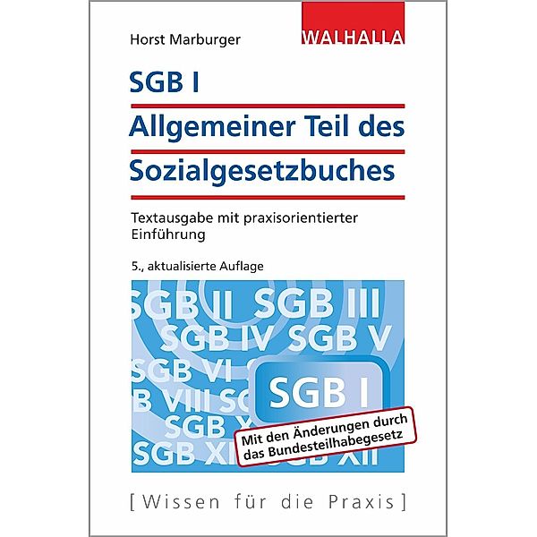 SGB I, Allgemeiner Teil des Sozialgesetzbuches, Horst Marburger