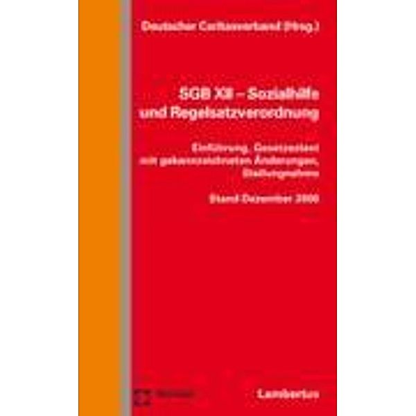 SGB XII - Sozialhilfe und Regelsatzverordnung