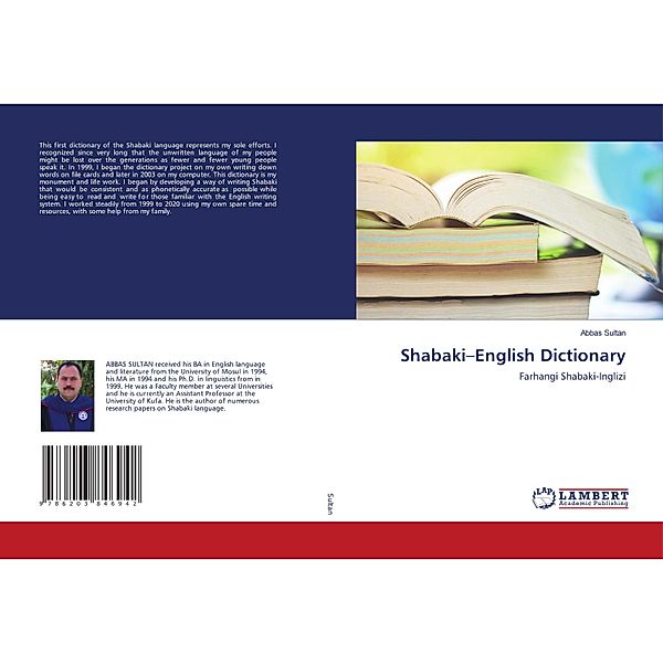 Shabaki-English Dictionary, Abbas Sultan