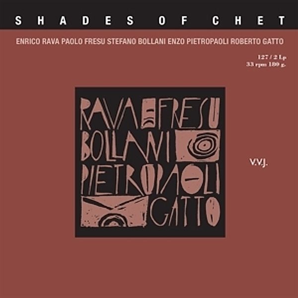 Shades Of Chet (Natural Sound Recording) (Vinyl), Rava, fresu, Bollani, Pietropaoli, Gatto