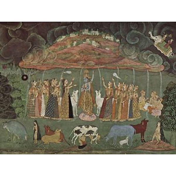 Shahadin - Krishna und der Berg Govardhân - 1.000 Teile (Puzzle)