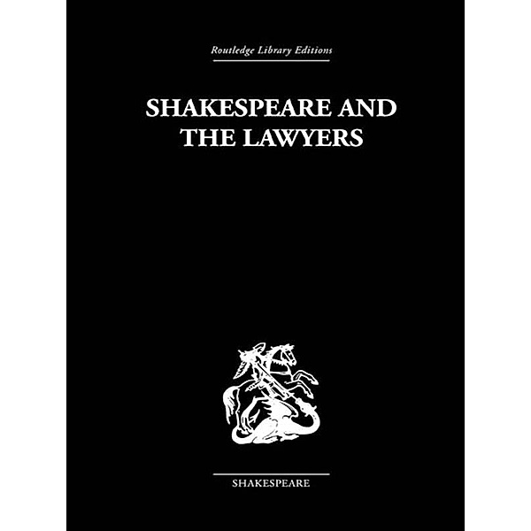 Shakespeare and the Lawyers, O. Hood Phillips