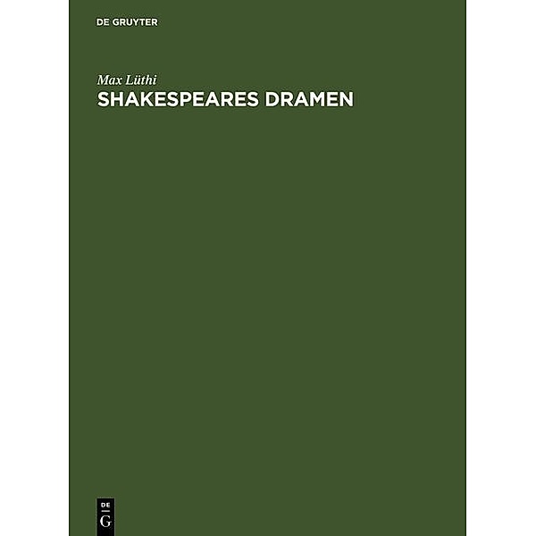 Shakespeares Dramen, Max Lüthi