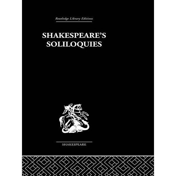 Shakespeare's Soliloquies, Ingeborg Boltz, Wolfgang Clemen