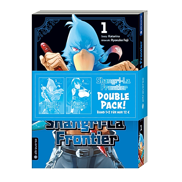 Shangri-La Frontier Double Pack 01 & 02, 2 Teile, Katarina, Ryosuke Fuji