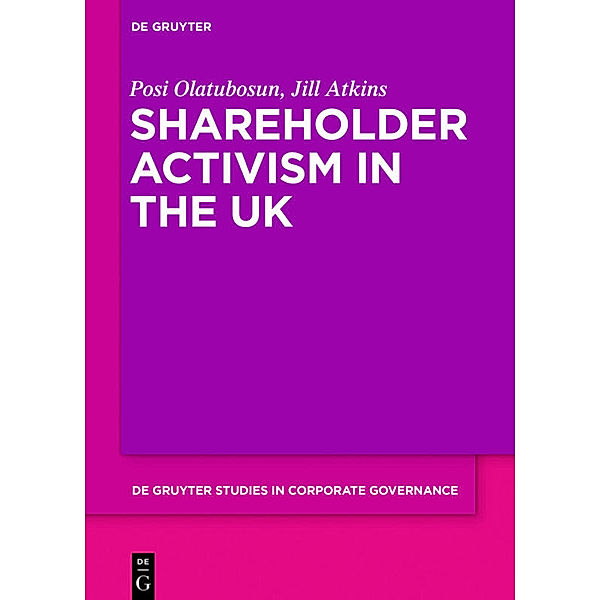 Shareholder Activism in the UK, Posi Olatubosun, Jill Atkins