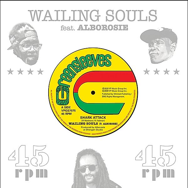 Shark Attack / Shark Attack Dub, Wailing Souls, Alborosie