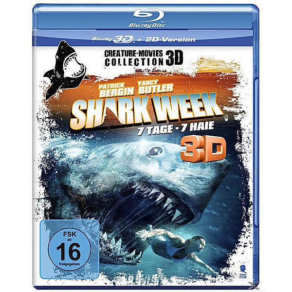 Shark Week 3D, 1 Blu-ray