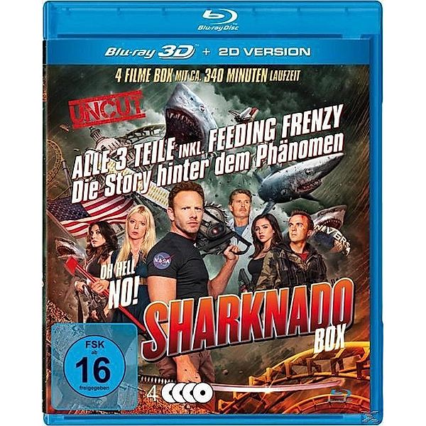 Sharknado 1-3, Tara Reid, Ian Ziering