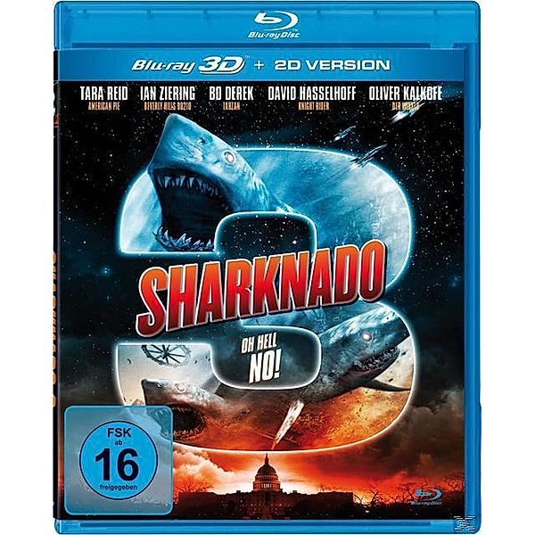 Sharknado 3 - Oh Hell No! Uncut Edition, David Hasselhoff, Tara Reid, Ian Ziering