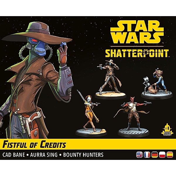 Asmodee, Atomic Mass Games Shatterpoint  Fistful of Credits Squad Pack, Will Shick