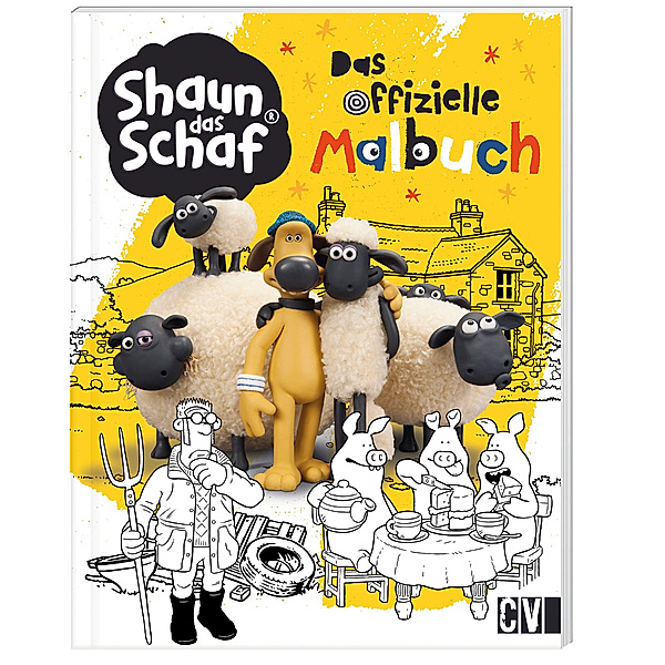 Shaun das Schaf Das offizielle Malbuch