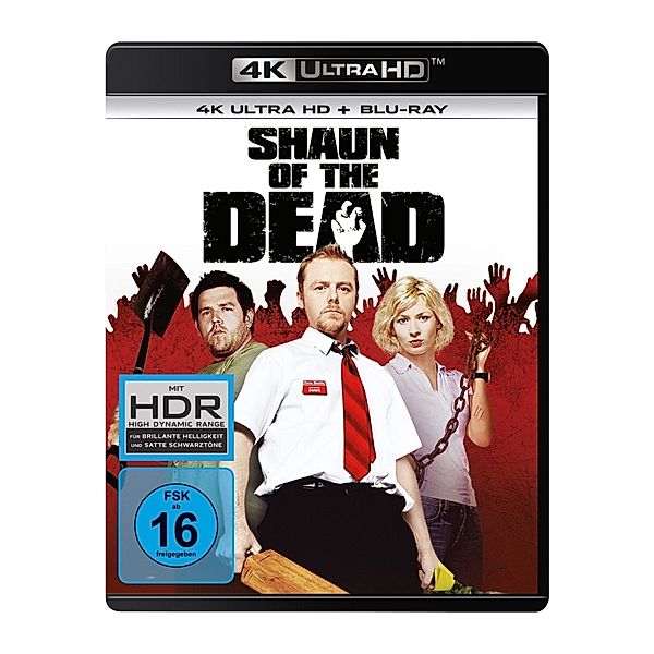 Shaun of the Dead (4K Ultra HD), Kate Ashfield Nick Frost Simon Pegg