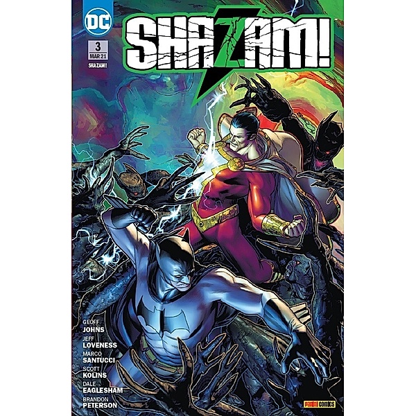 Shazam!, Geoff Johns, Marco Santucci, Scott Kolins, Dale Eaglesham