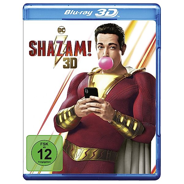 Shazam! - 3D-Version, Mark Strong Asher Angel Zachary Levi