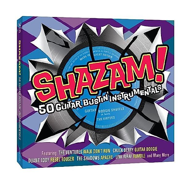 Shazam! 50 Guitar Bustin' Instrumentals, Diverse Interpreten