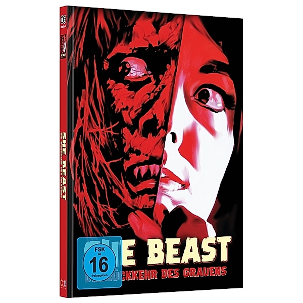 She Beast - MB - Cover B 222, John Karlsen Ian Ogilvy Barbara Steele