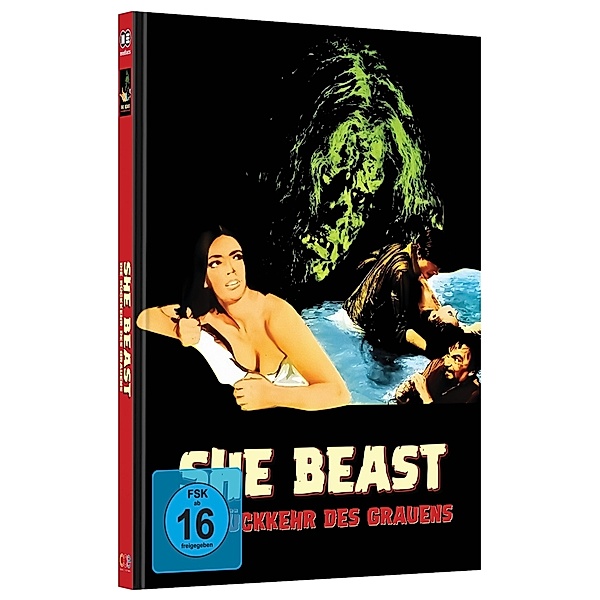She Beast - MB - Cover D 222, John Karlsen Ian Ogilvy Barbara Steele