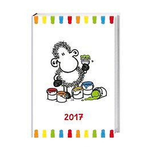 sheepworld 17-Monats-Kalenderbuch A6 2017