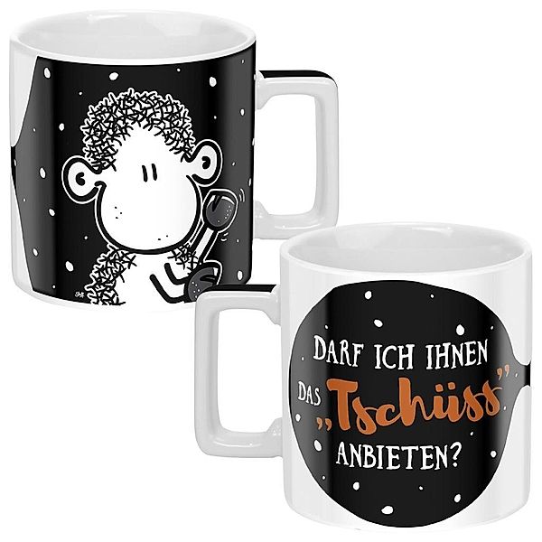 Sheepworld 45921 Tasse Wortheld Darf ich Ihnen das Tschüss