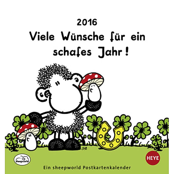 sheepworld Postkartenkalender 2016