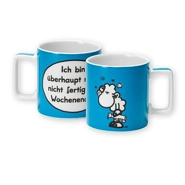 sheepworld Tasse WOCHENENDE