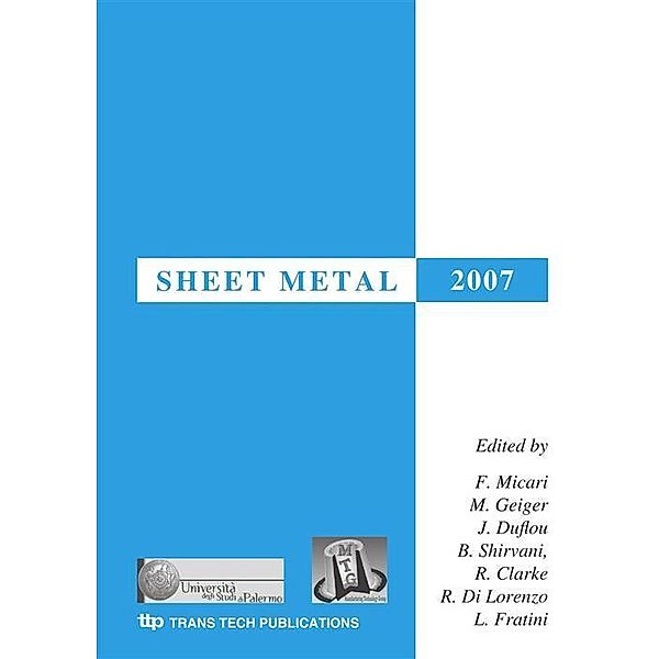 Sheet Metal 2007
