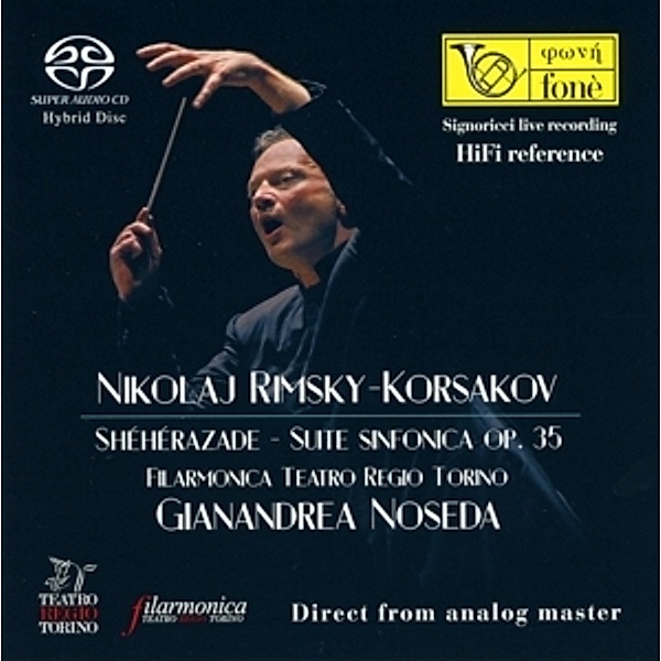 Sheherazade-Suite Sinfonica Op.35, Gianandrea Noseda, Filarmonica Teatro Regio Tori