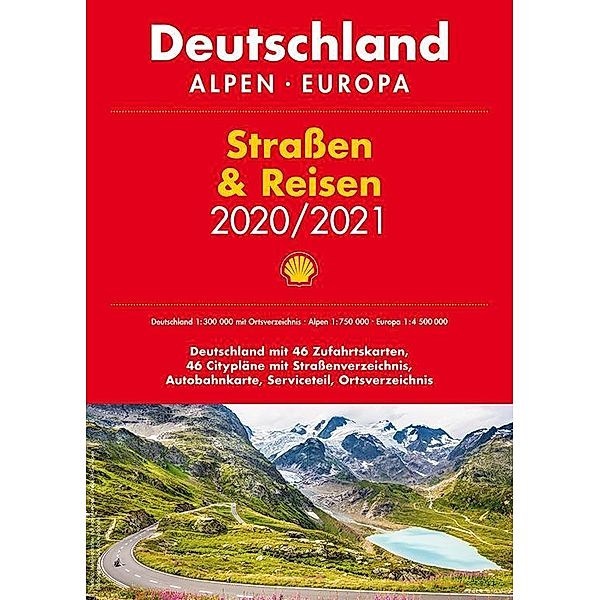 Shell Straßen & Reisen 2020/2021 1:300.000