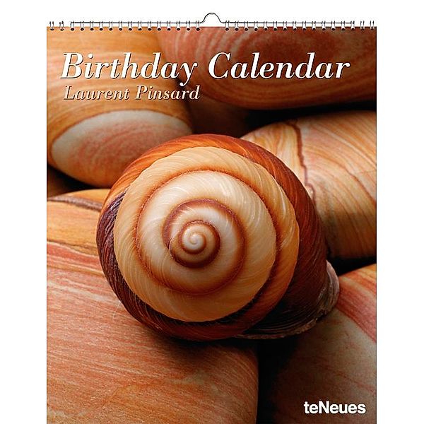 Shells & Stones, Geburtstagskalender, teNeues Calendars & Stationery GmbH & Co. KG