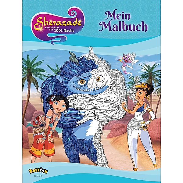 Sherazade - Geschichten aus 1001 Nacht - Mein Malbuch