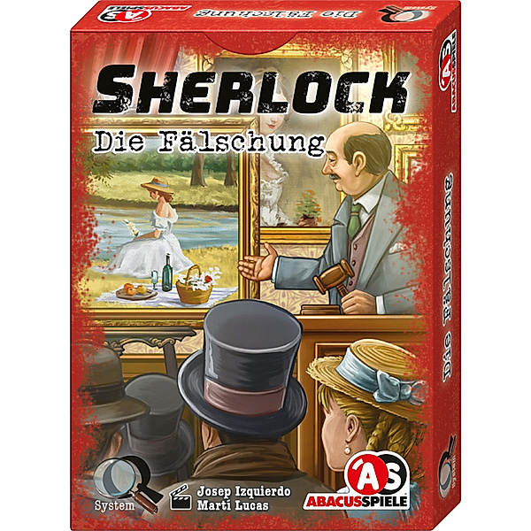 ABACUSSPIELE Sherlock - Die Fälschung (Spiel), Josep Izquierdo, Lucas Martí