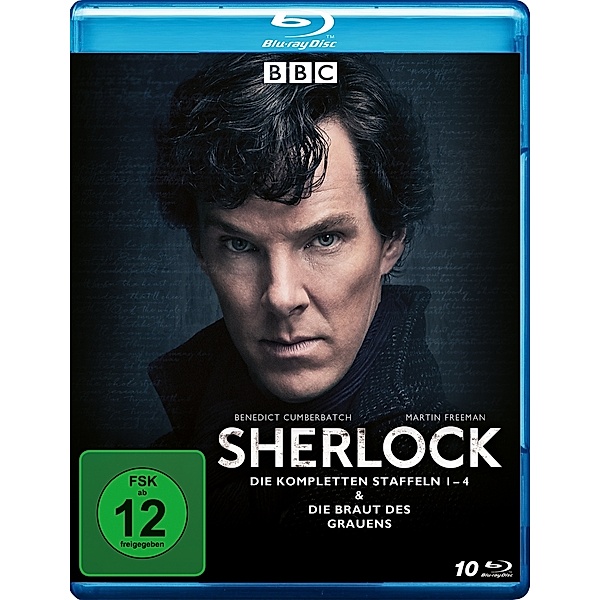 Sherlock - Die komplette Serie: Staffeln 1-4 & Die Braut des Grauens Limited Edition, Benedict Cumberbatch, Martin Freeman, Mark Gatiss