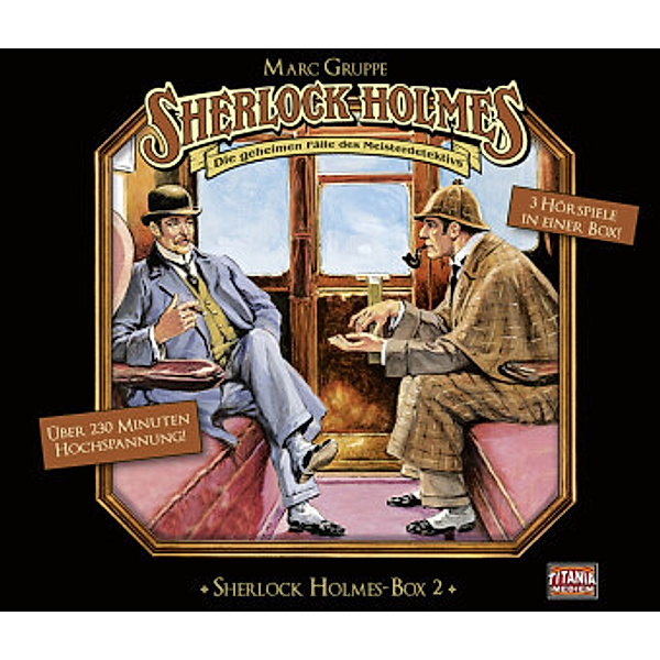 Sherlock Holmes Box 2, 3 Audio-CD, Arthur Conan Doyle