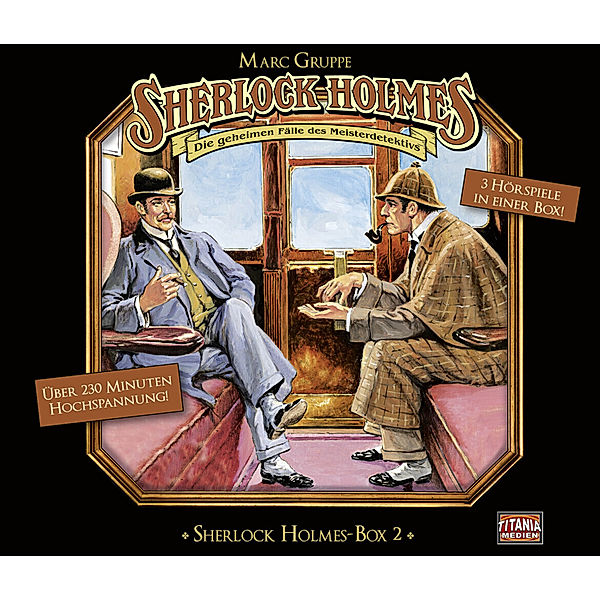 Sherlock Holmes Box 2.Box.2,3 Audio-CD, Arthur Conan Doyle