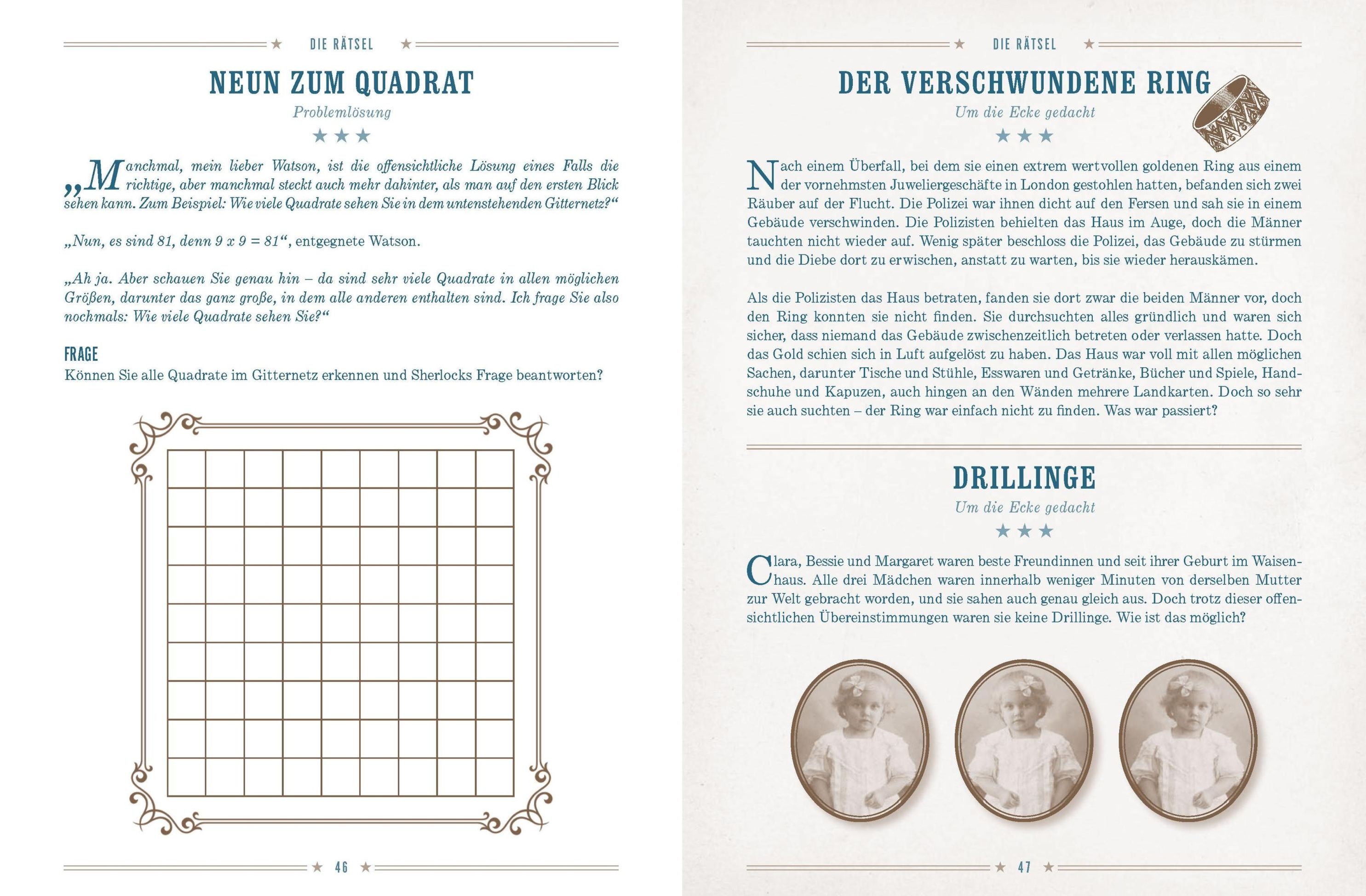 Sherlock Holmes' Buch der Logikrätsel kaufen | tausendkind.de