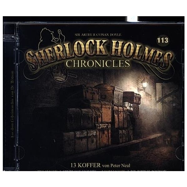 Sherlock Holmes Chronicles - 13 Koffer,1 Audio-CD, Sherlock Holmes Chronicles