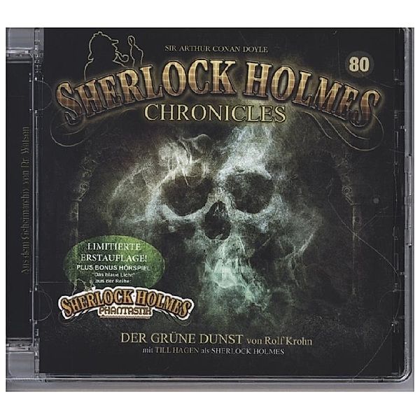 Sherlock Holmes Chronicles - Der grüne Dunst,1 Audio-CD, Rolf Krohn